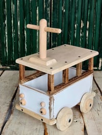 Image 1 of Copy of   Wooden CAR  1-4 years *3c
