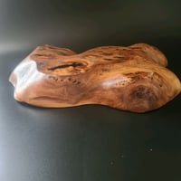 Image 3 of Organic Shaped Wood Serving Bowls