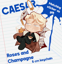 Caesar Keychain
