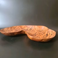 Image 3 of Wooden dish, interior vase, wooden tableware. 