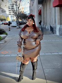 Image 2 of Cocoa Crush Dress (Chocolate)