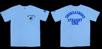 SMORGASBORD STRAIGHT EDGE Shirt - Blue Shirt/Royal Ink