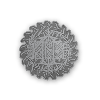 Metal logo pin 4x4 cm  shipping end feb