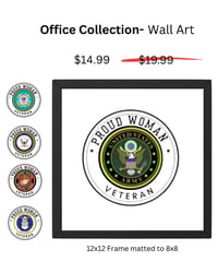 Proud.Woman.Veteran Wall Art