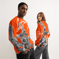 Image 10 of ‘CHANCE ELIJAH’ | DERANGED DIVINITY’ Orange Sweatshirt 