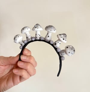 Image of Spooky Mushrooms Headband for Blythe Dolls 