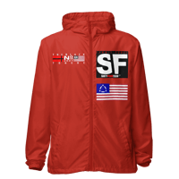 Image 1 of BLACKLANDIA FLAG WINDBREAKER 