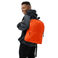 Image 8 of ‘CHANCE ELIJAH’ | ‘LEOPARD’ Orange Backpack