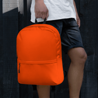 Image 12 of ‘CHANCE ELIJAH’ | ‘LEOPARD’ Orange Backpack