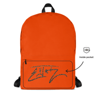 Image 14 of ‘CHANCE ELIJAH’ | ‘LEOPARD’ Orange Backpack