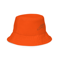 Image 6 of ‘CHANCE ELIJAH’ | ‘LEOPARD’ Orange Reversible Bucket Hat 