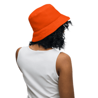 Image 9 of ‘CHANCE ELIJAH’ | ‘LEOPARD’ Orange Reversible Bucket Hat 