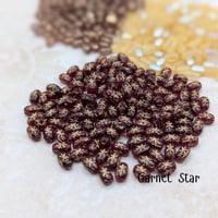 Image 2 of 6x4mm Czech Glass Rice Beads – Accent Spacer Beads -Jewelry Making Supplies