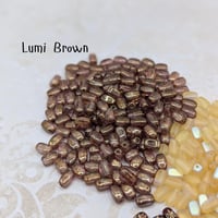 Image 4 of 6x4mm Czech Glass Rice Beads – Accent Spacer Beads -Jewelry Making Supplies