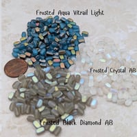 Image 5 of 6x4mm Czech Glass Rice Beads – Accent Spacer Beads -Jewelry Making Supplies