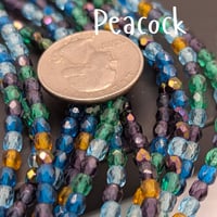Image 5 of 4mm Czech Fire-Polished Mixes (44 Beads per Strand)
