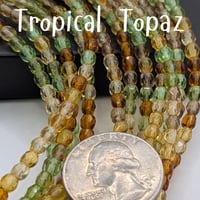 Image 6 of 4mm Czech Fire-Polished Mixes (44 Beads per Strand)
