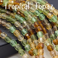 Image 7 of 4mm Czech Fire-Polished Mixes (44 Beads per Strand)