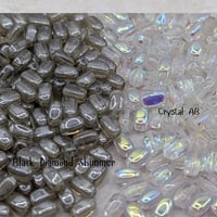 Image 9 of 6x4mm Czech Glass Rice Beads – Accent Spacer Beads -Jewelry Making Supplies