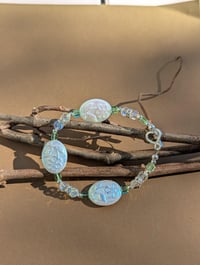 Image 3 of Czech Glass & Swarovski Crystal Bracelet – Sparkle with Sophistication