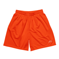 Image 1 of ‘CHANCE ELIJAH’ Orange Mesh Shorts