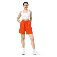 Image 12 of ‘CHANCE ELIJAH’ Orange Mesh Shorts