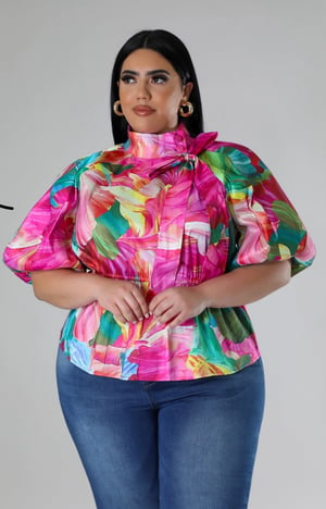 Image of Shelia Floral Top