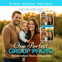 Group Photo Face Swap - Combine Best Expressions into One Perfect Photo, Photo Editing