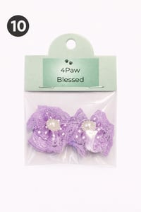 Image 3 of Lazos para Perritas Pequeñas – 1 par (2 lazos)  | 4Paw Blessed