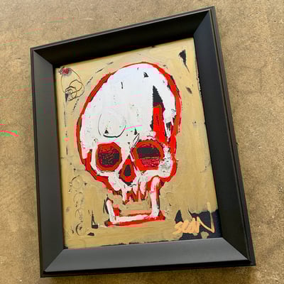Image of Skulbreaker 5 versions (originals) 8x10 FRAMED