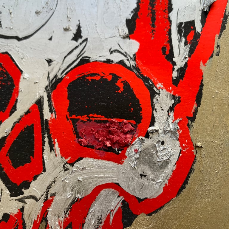 Skulbreaker 5 versions (originals) 8x10 FRAMED Image 2