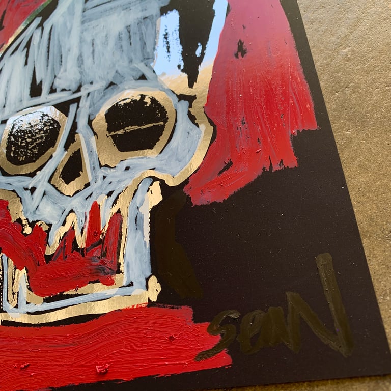 Skulbreaker 5 versions (originals) 8x10 FRAMED Image 8