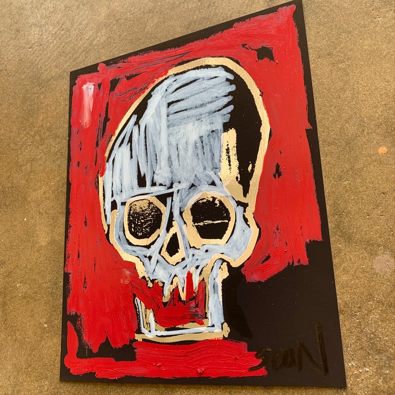 Skulbreaker 5 versions (originals) 8x10 FRAMED Image 7