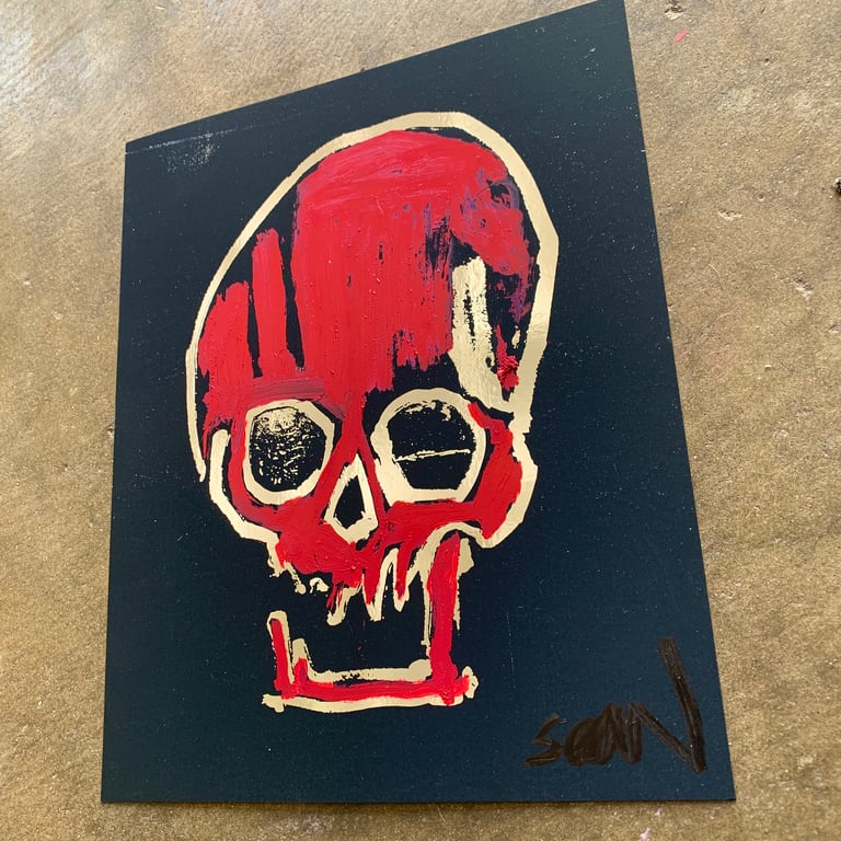 Skulbreaker 5 versions (originals) 8x10 FRAMED Image 9