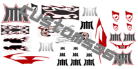 Metal Maniacs Decal Sheet
