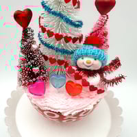 Image 3 of Valentine’s Day UBER! Centerpiece with fairy lights