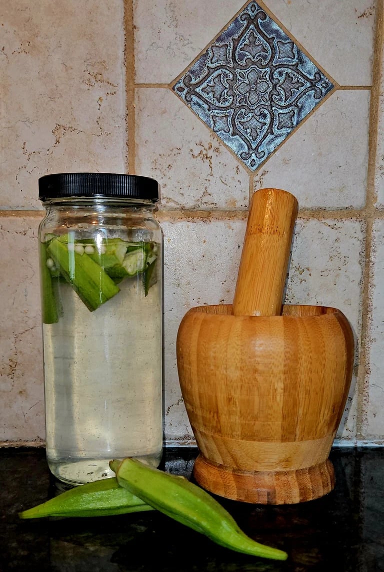 VEGETABLES. DEHYDRATED/DRIED. OKRA. PEPPERS.  