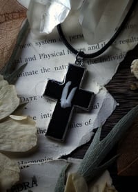 Image 2 of Tooth Cross Pendant