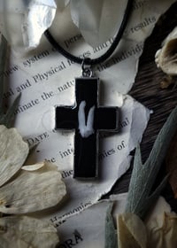 Image 3 of Tooth Cross Pendant