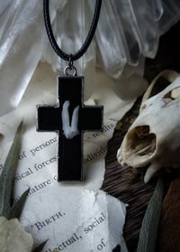 Image 1 of Tooth Cross Pendant