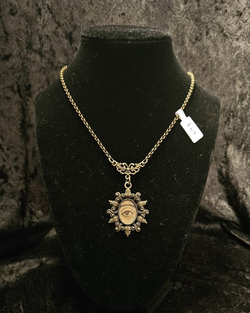 Image of Antique eye necklace