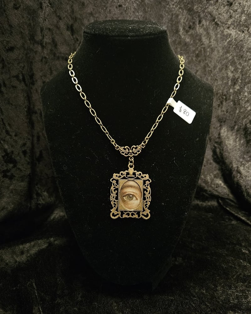 Image of Antique bronze eye