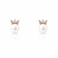 Image 1 of Tiara Pearl Earring