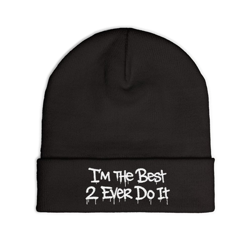 Image of Knit Beanie (Embroidery)-efaf11ca