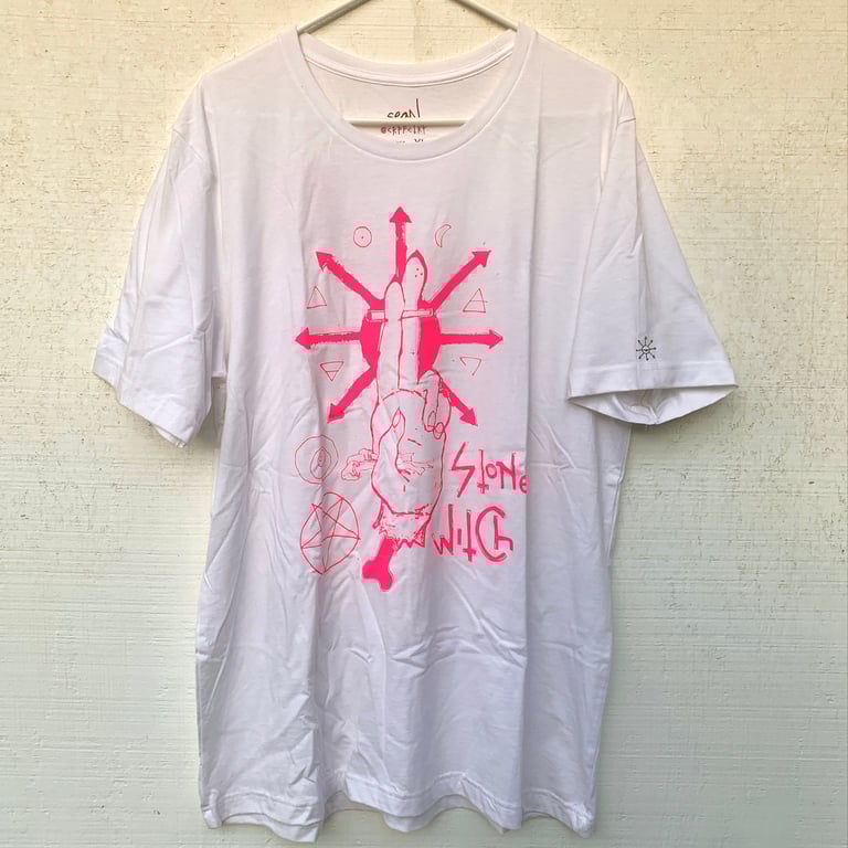 Stoner Witch / Helmo (front and back print) on White ONE OF A KIND size XL