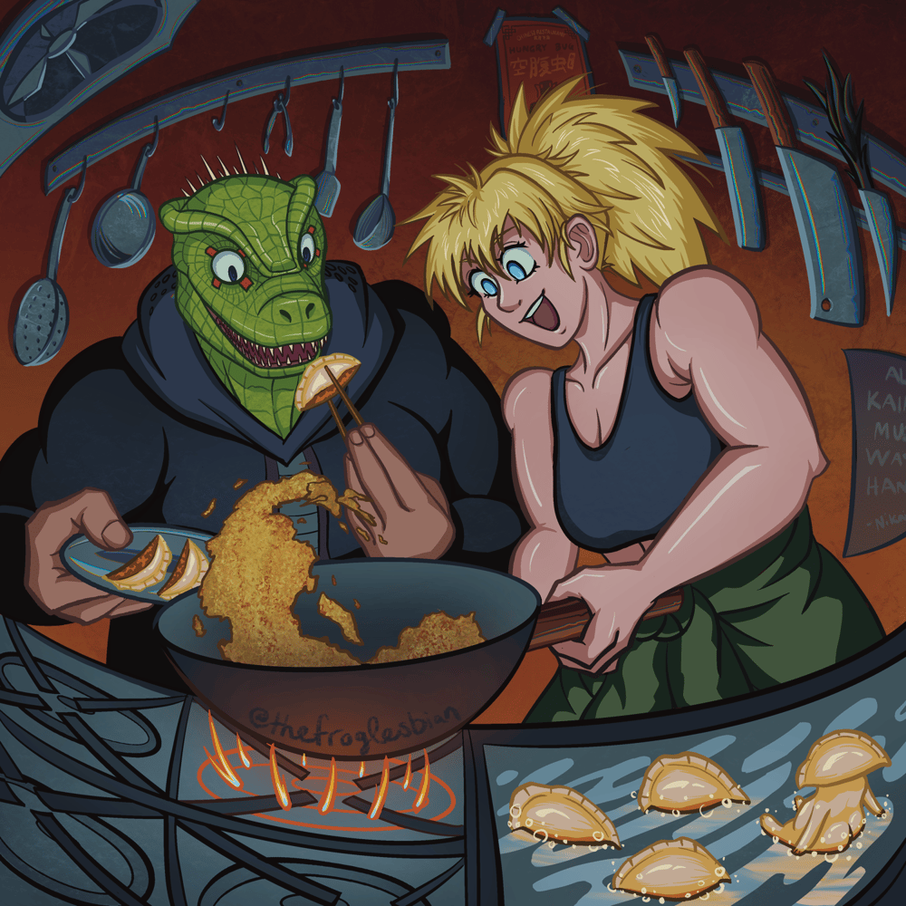 Image of Kaiman & Nikaido Print