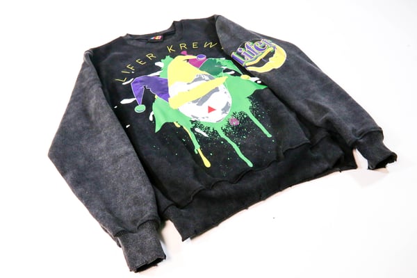 Image of 2026 LIFER MARDI GRAS SWEATSHIRT