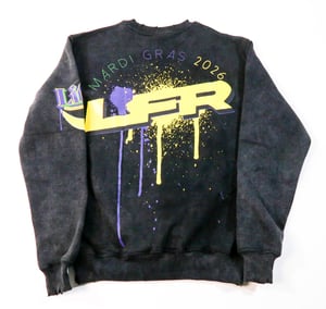 Image of 2026 LIFER MARDI GRAS SWEATSHIRT