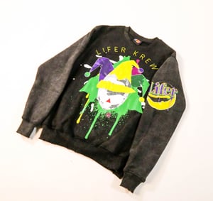 Image of 2026 LIFER MARDI GRAS SWEATSHIRT