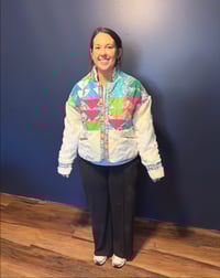 Image 2 of Work of Whimsy Art Jacket created in collaboration with Nikki Drew Studio